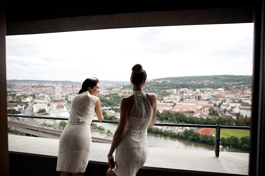 Über den Dächern von Würzburg | Schlosshotel Steinburg | Bayern
