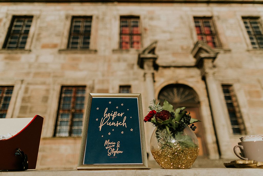 Magical Winter Wedding | Schloss Hemhofen | Bayern
