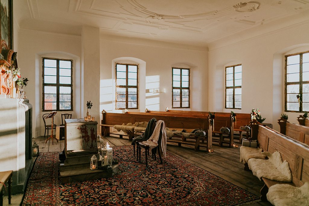 Magical Winter Wedding | Schloss Hemhofen | Bayern