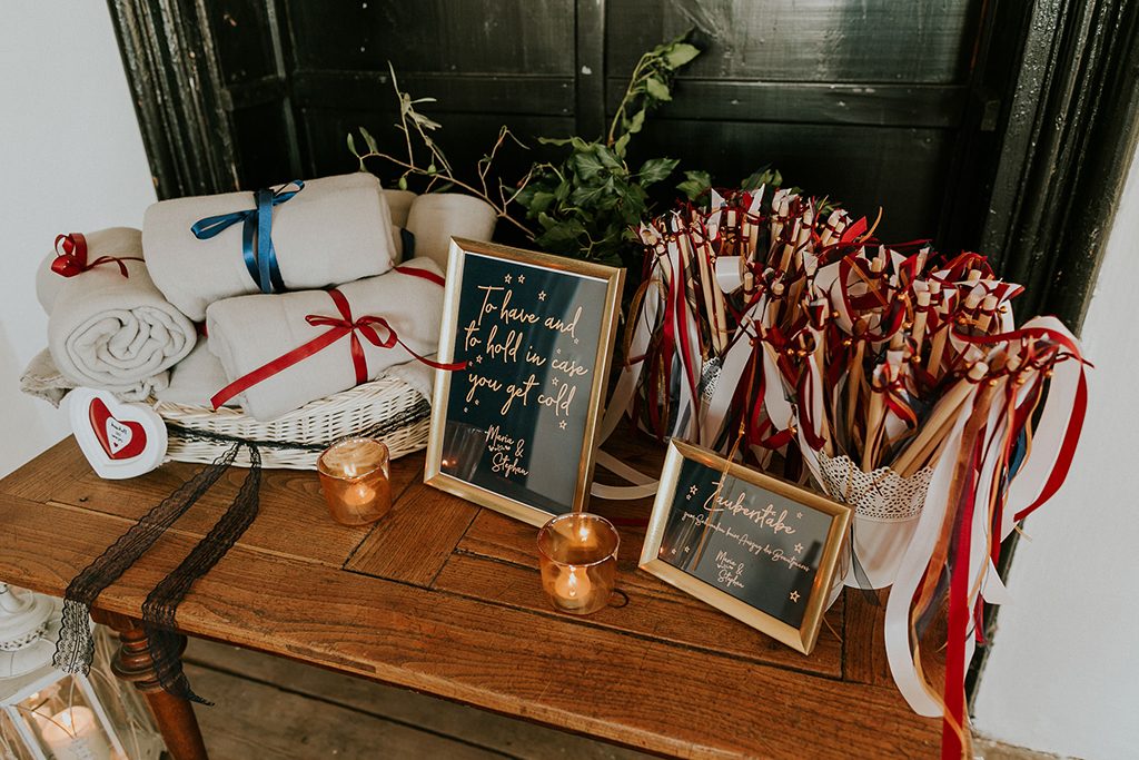 Magical Winter Wedding | Schloss Hemhofen | Bayern