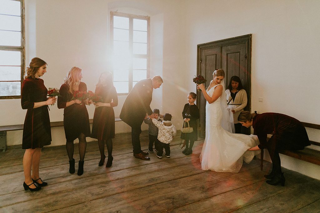 Magical Winter Wedding | Schloss Hemhofen | Bayern