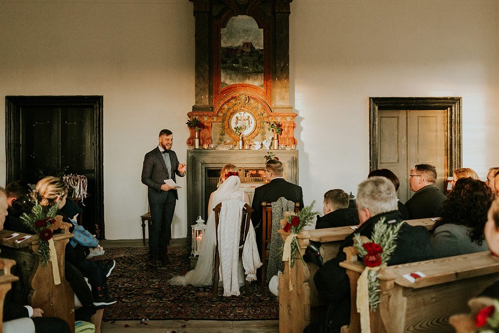 Magical Winter Wedding | Schloss Hemhofen | Bayern