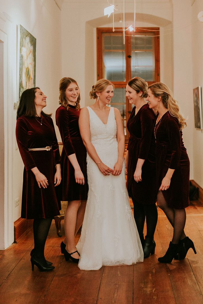 Magical Winter Wedding | Schloss Hemhofen | Bayern