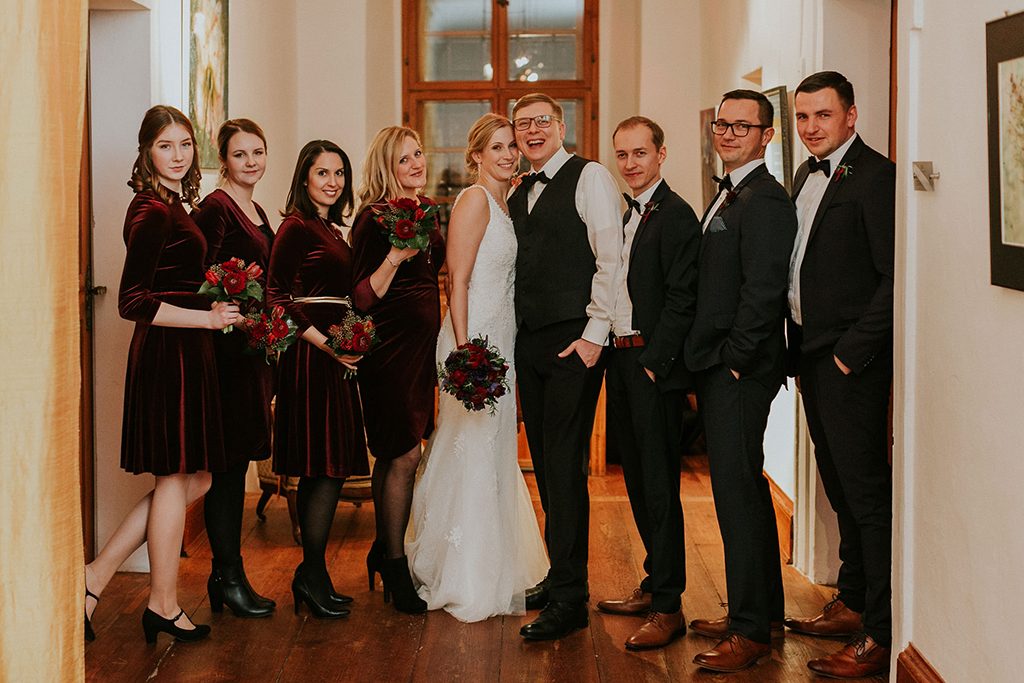Magical Winter Wedding | Schloss Hemhofen | Bayern