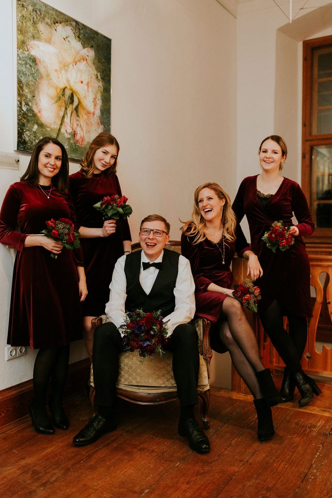 Magical Winter Wedding | Schloss Hemhofen | Bayern