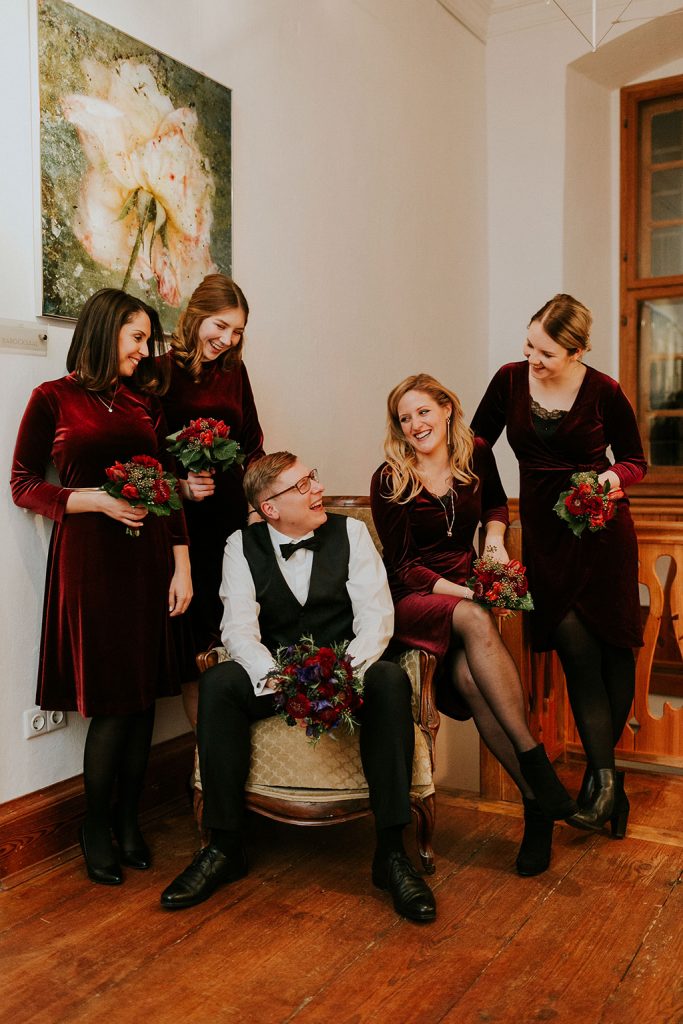 Magical Winter Wedding | Schloss Hemhofen | Bayern