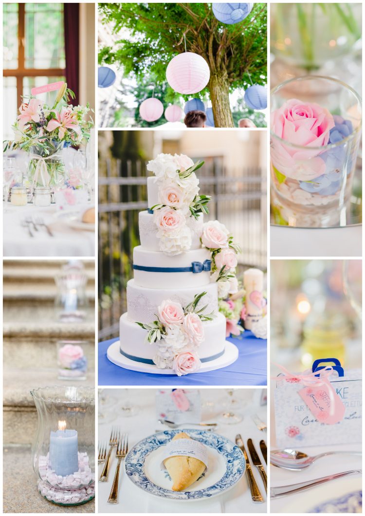 Moodboard für eine French Fine Art Wedding