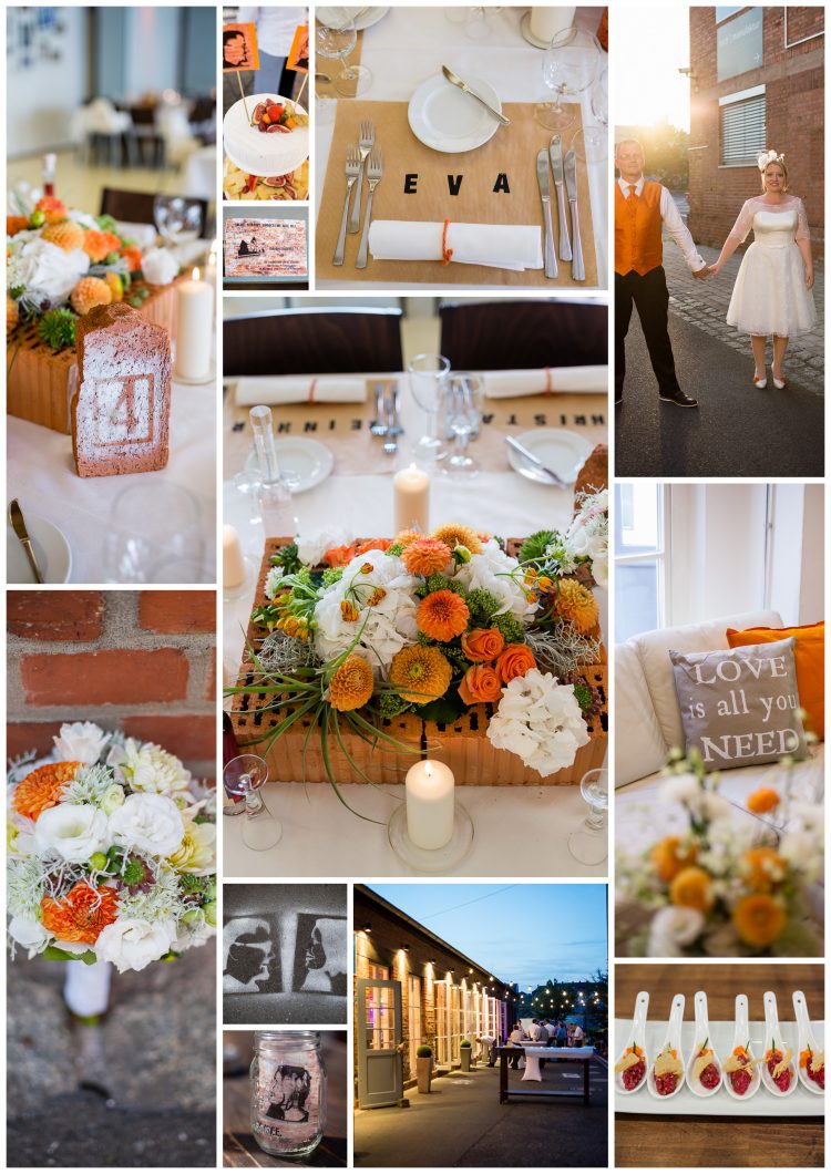 Moodboard für eine Backyard Hochzeit