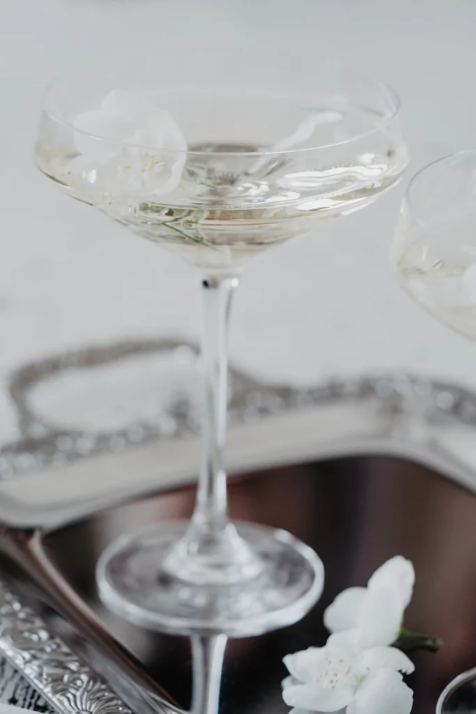Champagnerglas Hochzeitsplaner