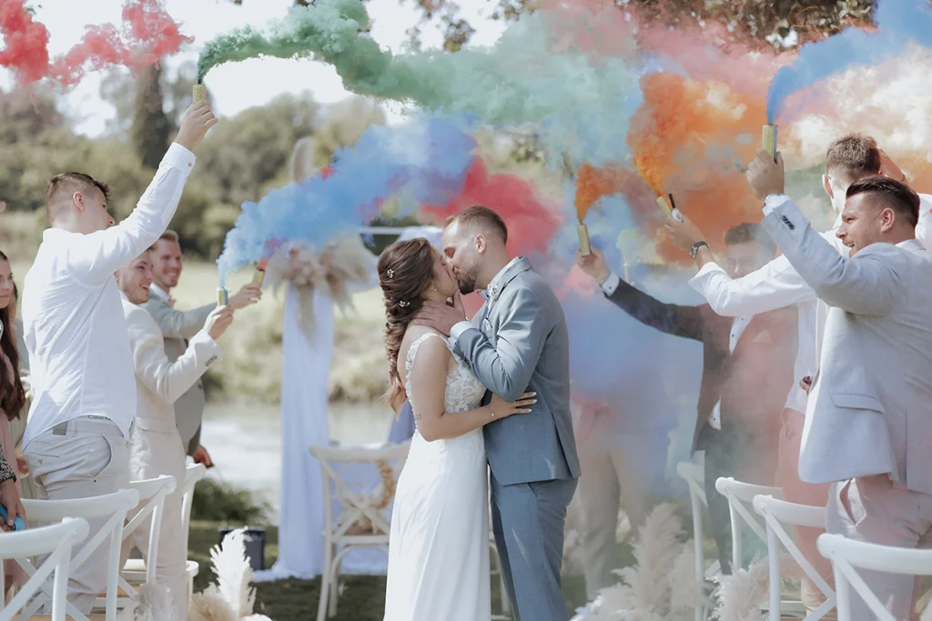 Hochzeit in Italien am Ufer des Mincio