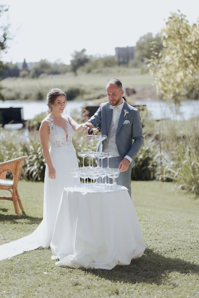 Hochzeit in Italien am Ufer des Mincio
