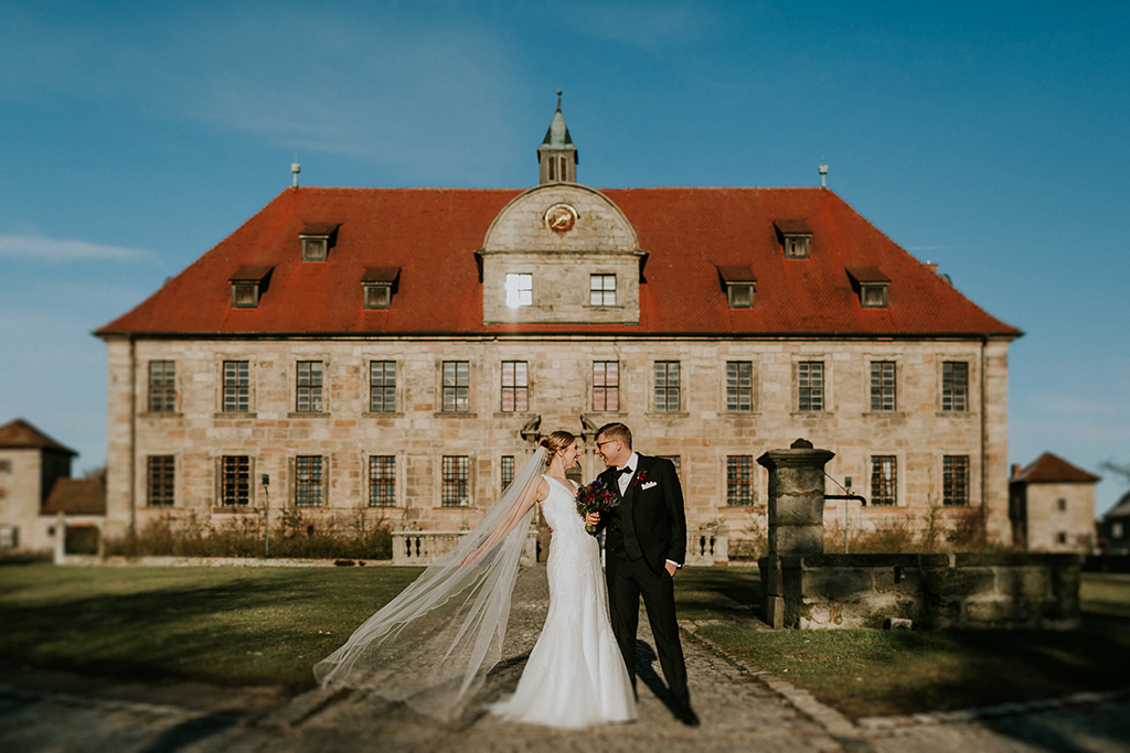 Magical Winter Wedding | Schloss Hemhofen | Bayern, Hochzeitsplaner Franken